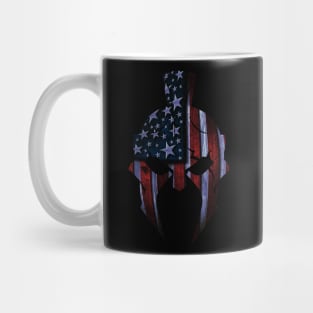 Patriotic American Spartan Mug